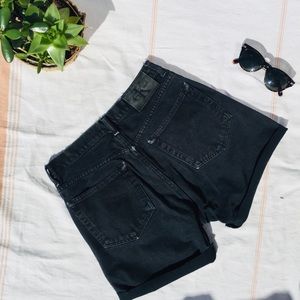 •Vintage Black Calvin Klein High Waisted Denim•